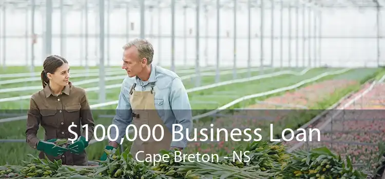 $100,000 Business Loan Cape Breton - NS