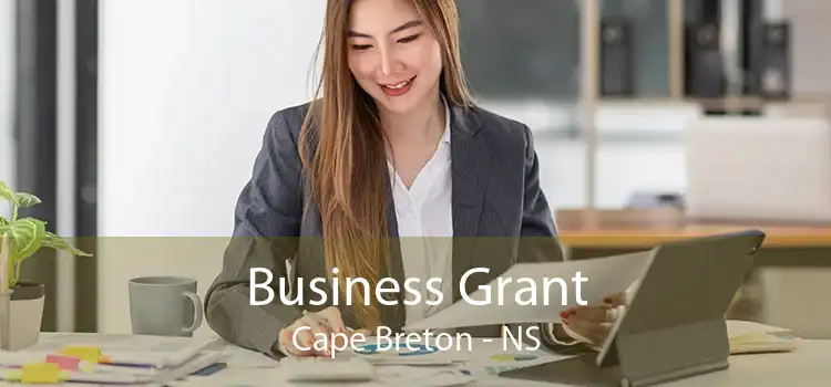 Business Grant Cape Breton - NS